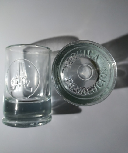 Vasos Shots Tequila Revolución. México. 7 Cm De Alto.