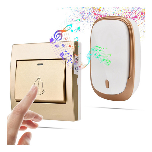 Timbre Impermeable Para Hogar Inteligente Inalámbrico Sick O