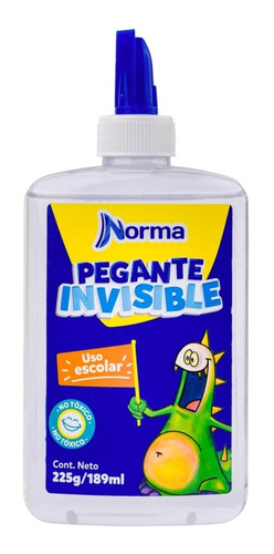 Pegante Liquido Norma Invisible 189ml *48 Unidades