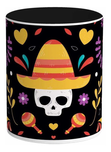 Día De Muertos Taza Conmemorativa