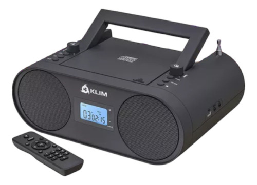 Klim Boombox B4 Reproductor De Cd Sistema De Audio Portátil