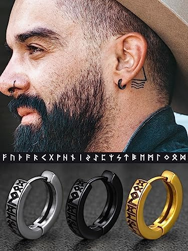 Pendientes De Aro Punk Para Hombre, Aros Para Las Orejas De