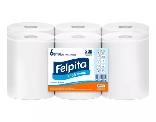 ROLLO DE COCINA 3 X 40 PAÑOS FELPITA – Punto Profesional