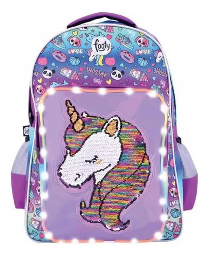 Mochilas footy con lentejuelas hotsell