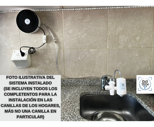 Filtro De Particulas Con Ozono Para Canillas