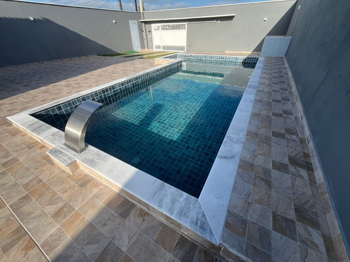 Casa Nova Com Piscina E Três Dormitórios No Cibratel 2 Em Itanhaém Litoral Sul De Sp