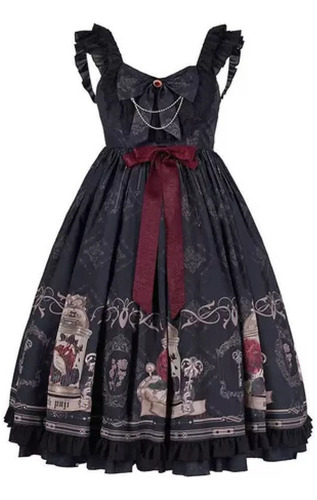 Vestido De Niña Con Volantes Para Cosplay Lolita