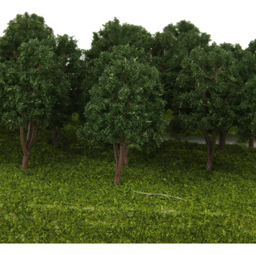 4 X 20 Piezas De Plástico Modelo Árboles N Vías Diseños