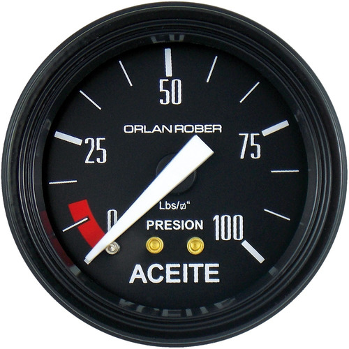 Presion De Aceite Orlan Rober Classic 52mm 100lbs