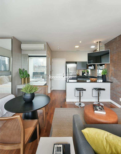 Imagem 9 de 25 de Apartamento Com 1 Dorm Para Locação No Itaim Bibi-sp-4.5 Mil - A2564