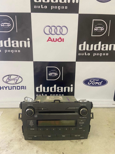 Rádio Toyota Corolla 2013