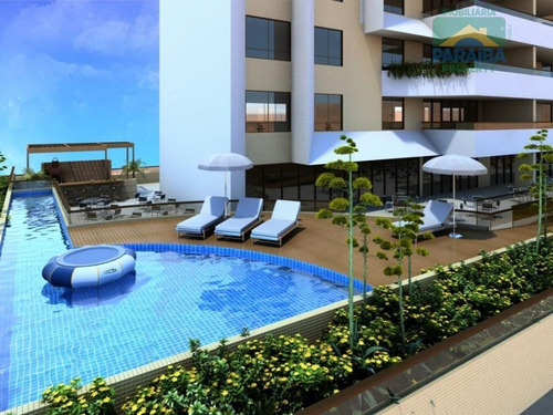 Imagem 3 de 15 de Apartamento Residencial À Venda, Bessa, João Pessoa - Ap0521 - Ap0521