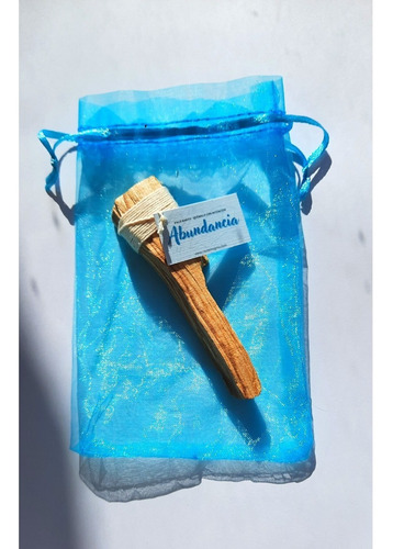 Palo Santo Con Palabra Afirmación. Incienso Sahumerio Natura