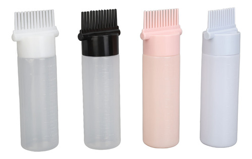 Aplicador De Aceite Para Tinte De Cabello, 4 Unidades, Botel
