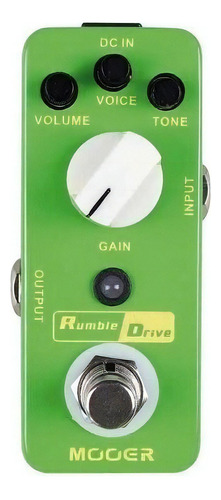 Micro Pedal Efecto Moker Smooth Of Rumble Drive Cut