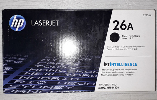 Somos Tienda! Toner Hp Original 26a Cf226a, M402, Mfp M426