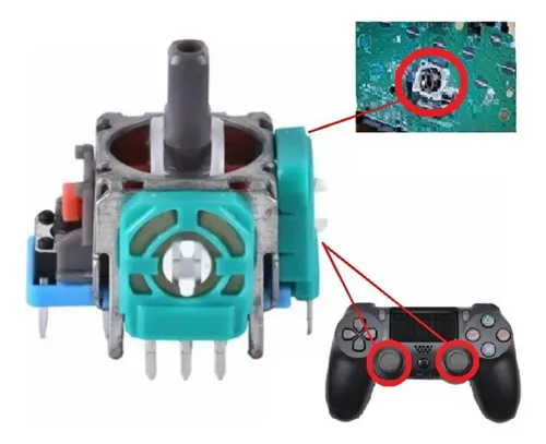 Analogo Joystick + Capucha + Torx T8 Para Con Control Ps4