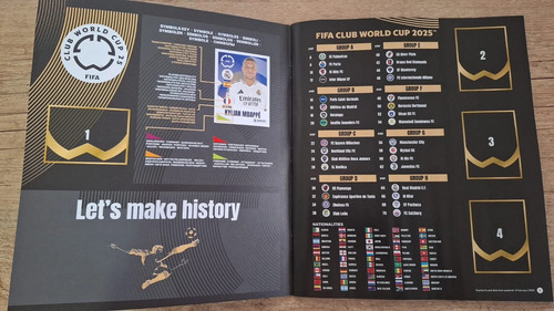 Album Mundial De Clubes Completo A Pegar Panini
