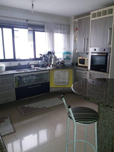 Imagem 11 de 17 de Cobertura Com 3 Dormitórios À Venda, 208 M² Por R$ 550.000,00 - Vila Guilhermina - Praia Grande/sp - Co0001