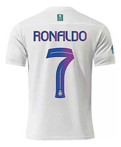 Jersey Playera Al Nassr Ronaldo Local,vista,tercera 23/24