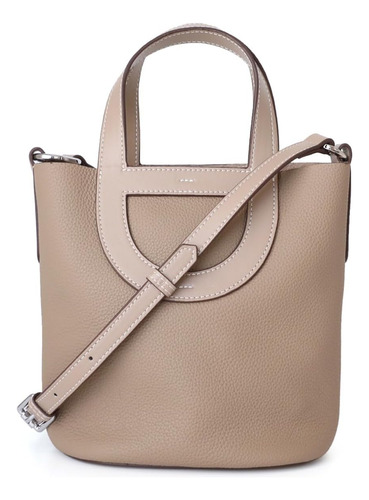 Bolso De Mano De Cuero Para Mujer Con Asa Superior