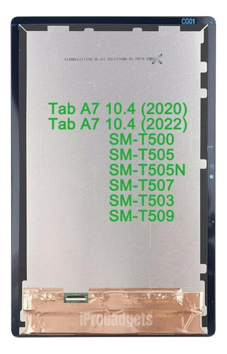 Pantalla Lcd For Samsung Galaxy Tab A7 10.4 Sm-t500 T505