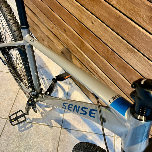 Bicicleta Mtb Aro 29 Sense React Pro Shimano Cues 18 Titanio