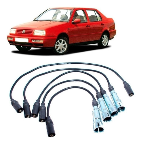 Juego Cables Bujias Para Volkswagen Vento 1.8 Acc 1993 1999