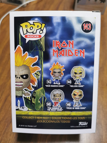 Funko Pop Iron Maiden Eddie (Usado)