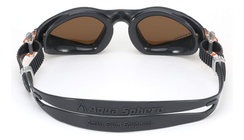 Aqua Sphere Kayenne Goggle Gafas De Natación, Color Negro, R