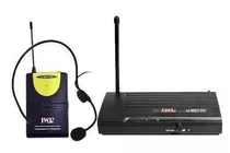 Comprar Microfone Sem Fio Jwl U-8017 Head Set Maleta Unidirecional Cor Preto
