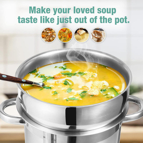 Calentador De Sopa Para Fiestas, Juego De Buffet, Sopas, 11l