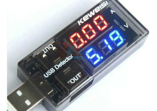 Tester USB Amperimetro ⭐ Medidor de carga ⭐ Voltimetro