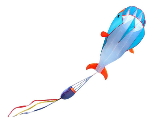 Del Delfín Del Parafoil Enorme De La Cometa 3d For Azul