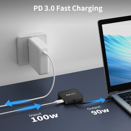 Concentrador Usb C, Concentrador Usb Tipo C Multipuerto Con