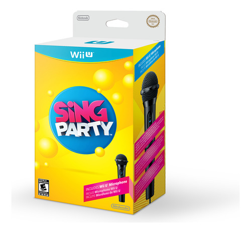 Sing Party With Microphone Wii U