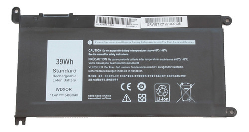 Bateria Compatible Con Dell Latitude 3580 Calidad A