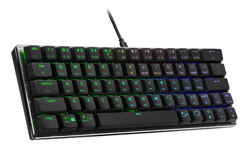 Teclado Mecánico Gaming Cooler Master Sk620 Switch Azules