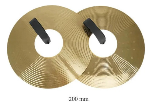 ; Instrumento De Percusión Crash Cymbals De Aleación, 200 Mm