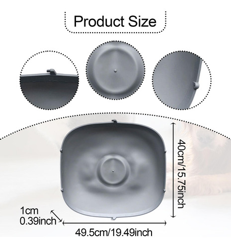 Almohadilla De De Silicona Para Caja De Autolimpiable,