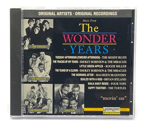Cd Music From The Wonder Years  Movin' On - Made In Usa 1994