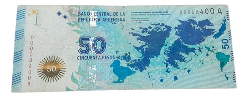 50 Pesos Con Muy Baja Numeración