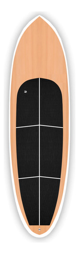 Deck Para Prancha Stand Up Sup Surf Preto Fresado Wet Dreams