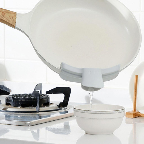 5 Vierta El Embudo De Sopa Clipon Round Pot Sopa Deflector