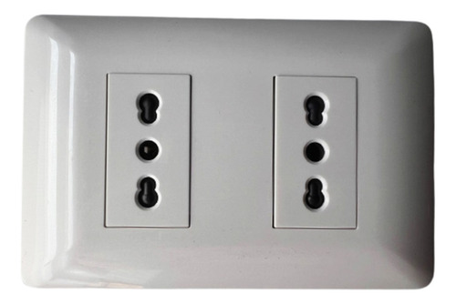 Enchufe Doble 16a - 250v - Para Interior