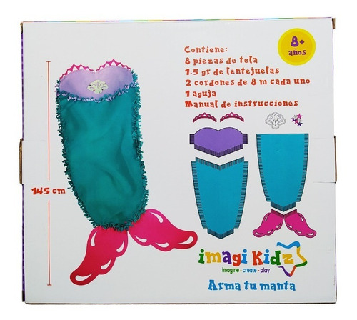 Manta Cola Sirena