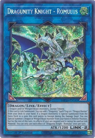 Yugioh! Dragunity Knight - Romulus - Mp20-en145