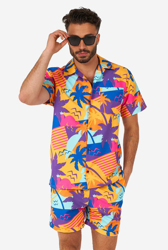 Set De Bermudas Y Camisa Oppo Suits 