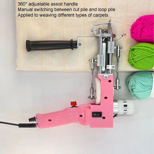 Alfombra Eléctrica Tufting Gun Para Tejer Alfombras, Color R