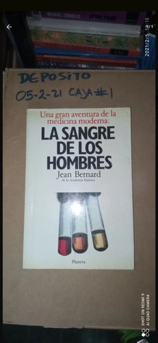 Libro La Sangre De Los Hombres. Jean Bernard